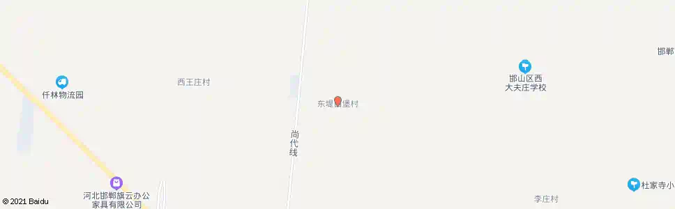 邯郸堤西堡_公交站地图_邯郸公交_妙搜公交查询2025