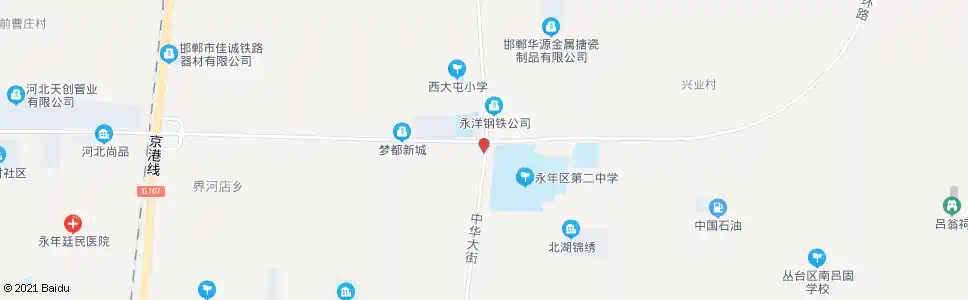 邯郸杜留固_公交站地图_邯郸公交_妙搜公交查询2025