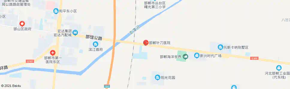 邯郸常张策_公交站地图_邯郸公交_妙搜公交查询2025