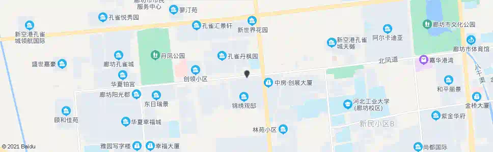 廊坊特教学校西_公交站地图_廊坊公交_妙搜公交查询2025