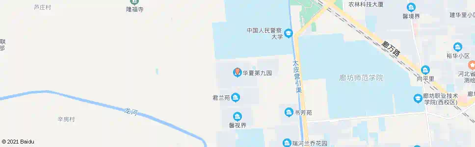廊坊华夏第九园_公交站地图_廊坊公交_妙搜公交查询2025