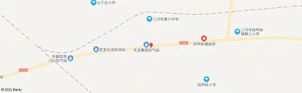 廊坊六中路口_公交站地图_廊坊公交_妙搜公交查询2025