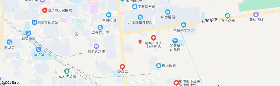 廊坊运通家园小区_公交站地图_廊坊公交_妙搜公交查询2025