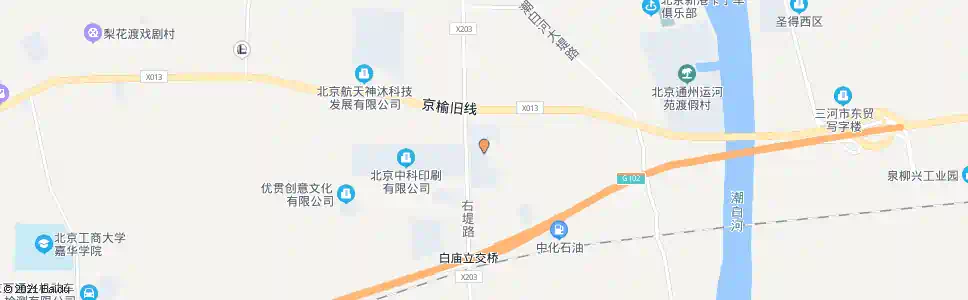 廊坊白庙新村_公交站地图_廊坊公交_妙搜公交查询2025