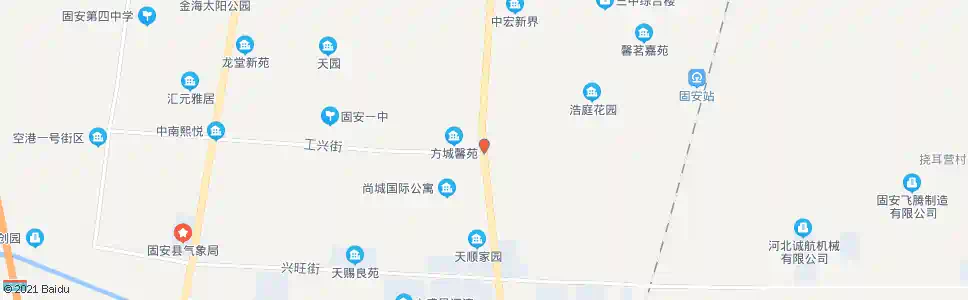 廊坊工兴路口_公交站地图_廊坊公交_妙搜公交查询2025