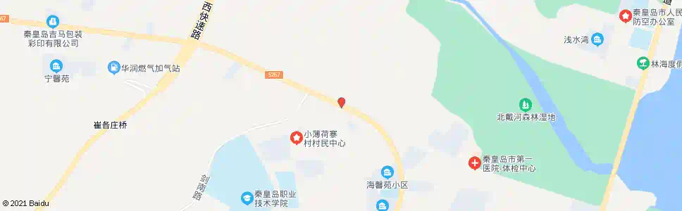 秦皇岛小薄荷寨_公交站地图_秦皇岛公交_妙搜公交查询2025