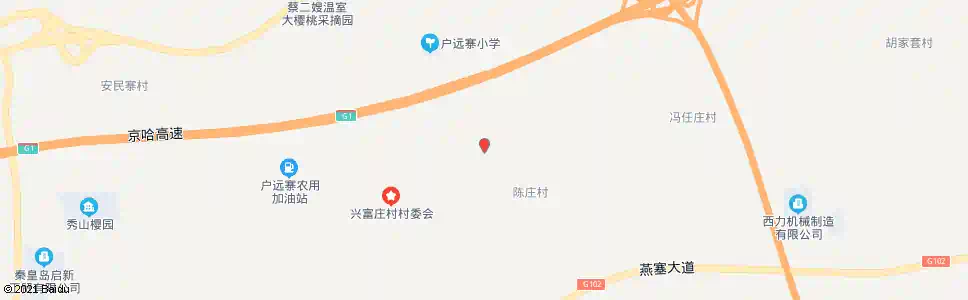 秦皇岛陈庄_公交站地图_秦皇岛公交_妙搜公交查询2025