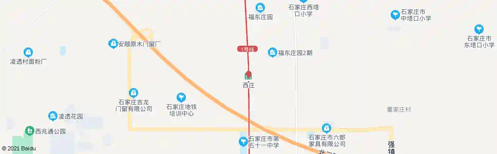 石家庄西庄_公交站地图_石家庄公交_妙搜公交查询2025