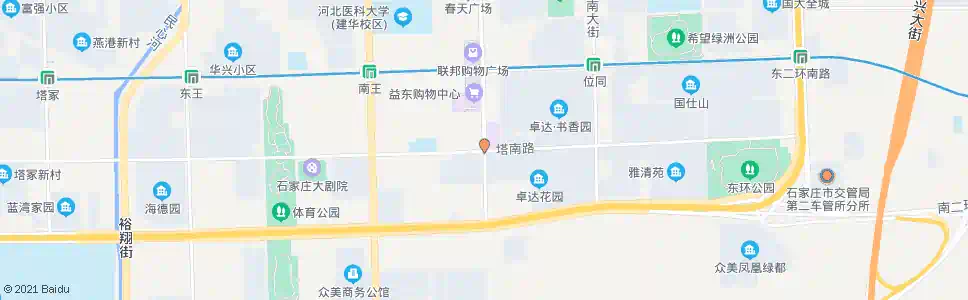石家庄翟营塔南路口_公交站地图_石家庄公交_妙搜公交查询2025
