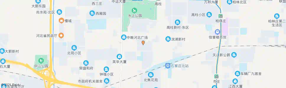 石家庄北焦新村_公交站地图_石家庄公交_妙搜公交查询2025