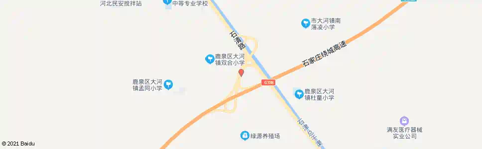 石家庄京昆高速口_公交站地图_石家庄公交_妙搜公交查询2025