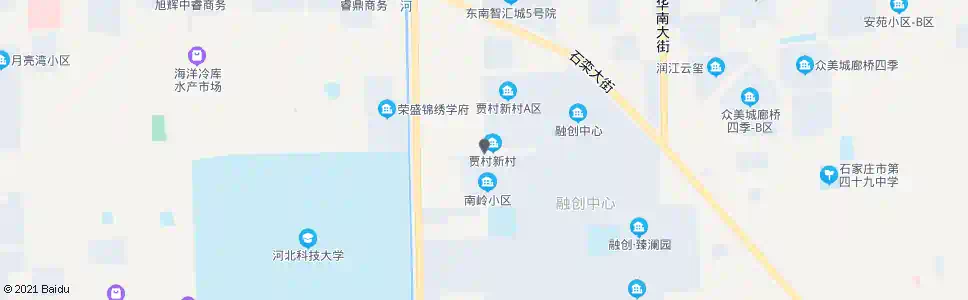 石家庄南岭小区_公交站地图_石家庄公交_妙搜公交查询2025
