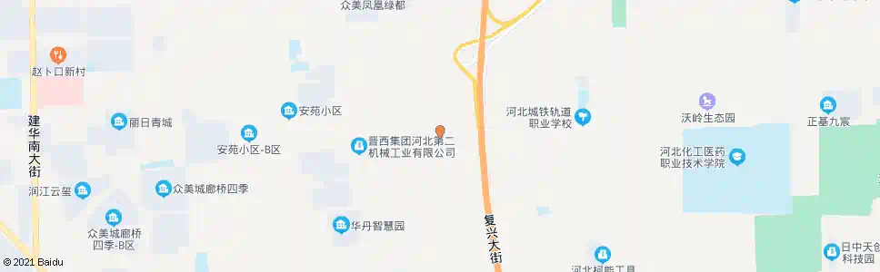 石家庄长安无线电学校_公交站地图_石家庄公交_妙搜公交查询2025