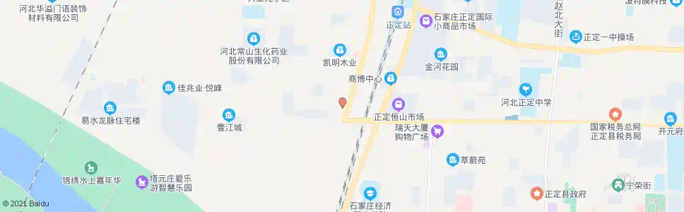 石家庄恒山桥东口_公交站地图_石家庄公交_妙搜公交查询2025