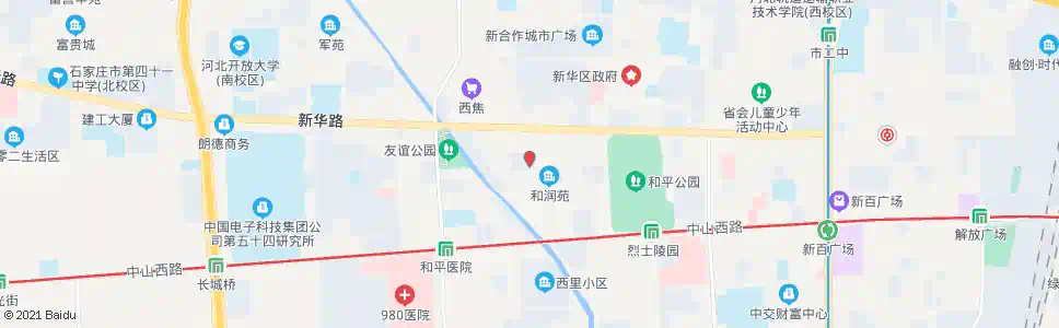石家庄送变电宿舍_公交站地图_石家庄公交_妙搜公交查询2025