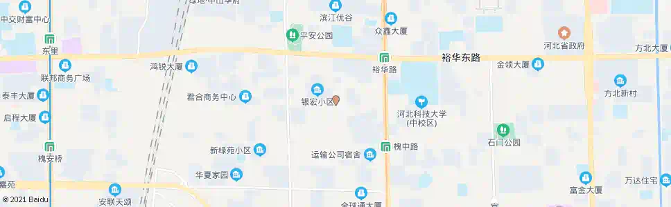 石家庄健康路西口_公交站地图_石家庄公交_妙搜公交查询2025