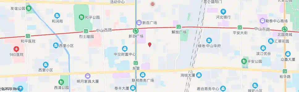 石家庄省建行_公交站地图_石家庄公交_妙搜公交查询2025