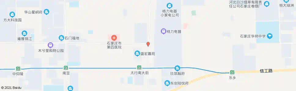 石家庄格力空调_公交站地图_石家庄公交_妙搜公交查询2025