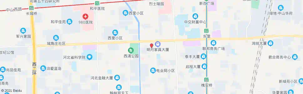 石家庄环保局宿舍_公交站地图_石家庄公交_妙搜公交查询2025