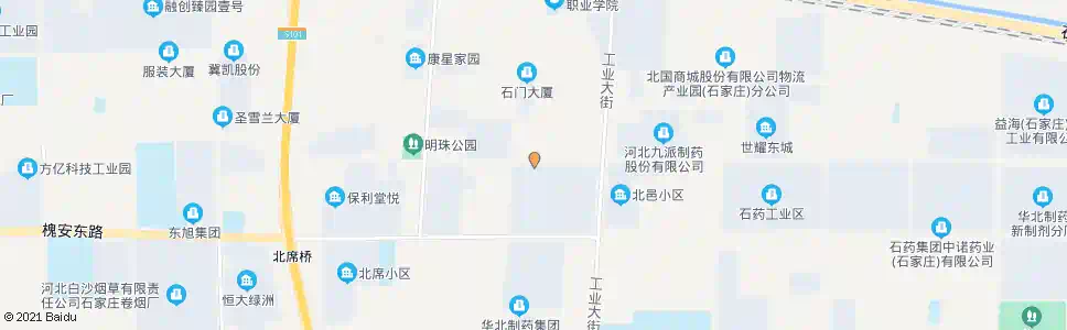 石家庄华药倍达_公交站地图_石家庄公交_妙搜公交查询2025