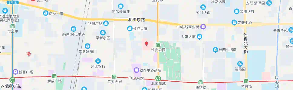 石家庄省四院_公交站地图_石家庄公交_妙搜公交查询2025