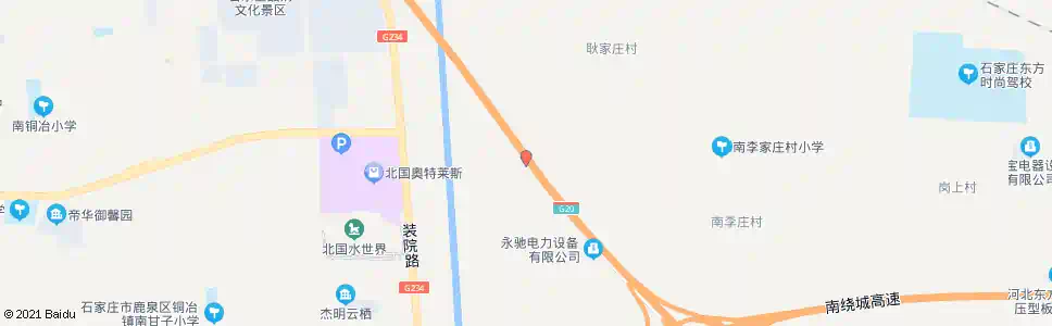 石家庄南张庄_公交站地图_石家庄公交_妙搜公交查询2025