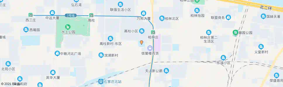 石家庄三十八中_公交站地图_石家庄公交_妙搜公交查询2025