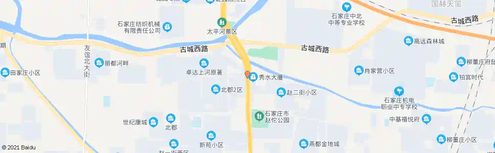 石家庄北郡小区_公交站地图_石家庄公交_妙搜公交查询2025