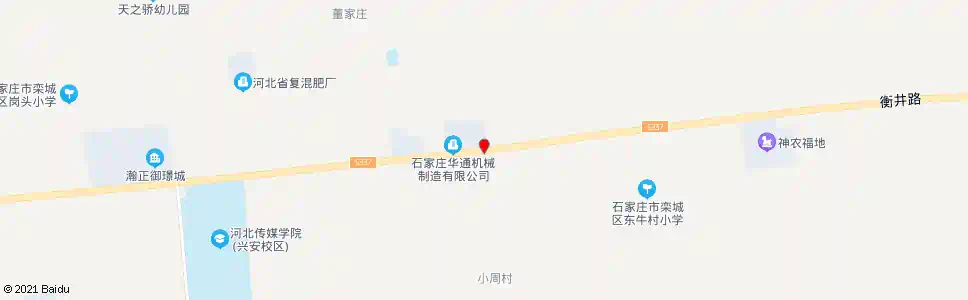 石家庄小周庄_公交站地图_石家庄公交_妙搜公交查询2025