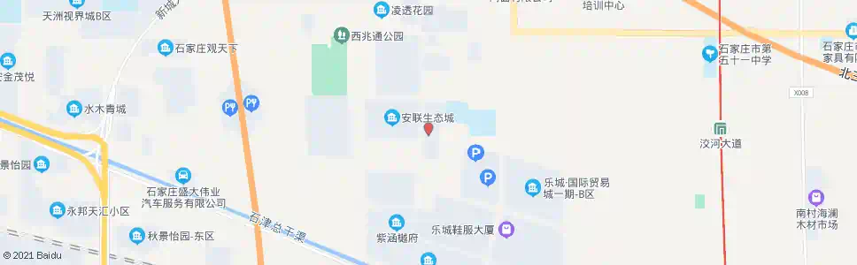 石家庄西兆通村委_公交站地图_石家庄公交_妙搜公交查询2025