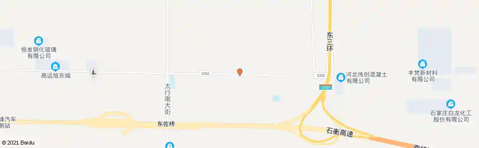 石家庄段干西口_公交站地图_石家庄公交_妙搜公交查询2025
