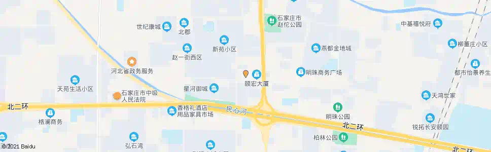 石家庄锦绣乾城_公交站地图_石家庄公交_妙搜公交查询2025