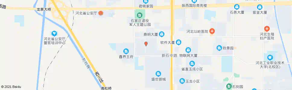 石家庄卓达院士园南_公交站地图_石家庄公交_妙搜公交查询2025