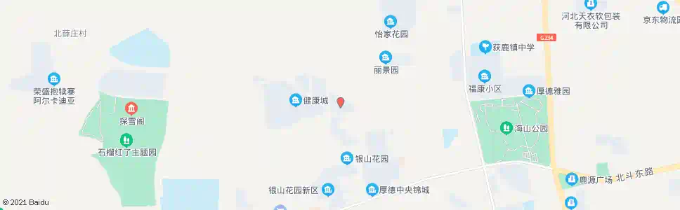 石家庄园丁小区_公交站地图_石家庄公交_妙搜公交查询2025