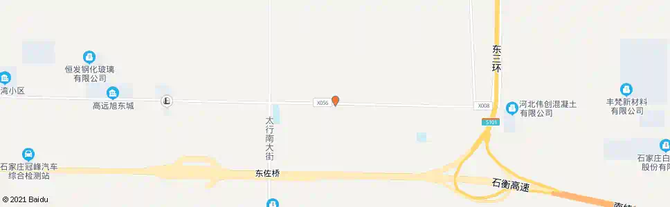 石家庄信家庄_公交站地图_石家庄公交_妙搜公交查询2025