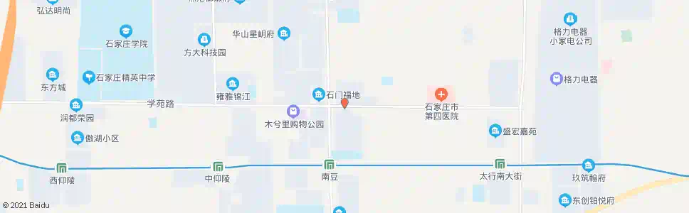 石家庄金色家园_公交站地图_石家庄公交_妙搜公交查询2025