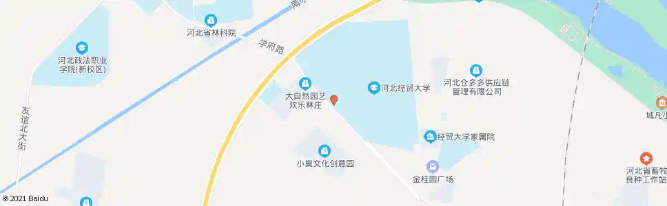 石家庄经贸大学西门_公交站地图_石家庄公交_妙搜公交查询2025