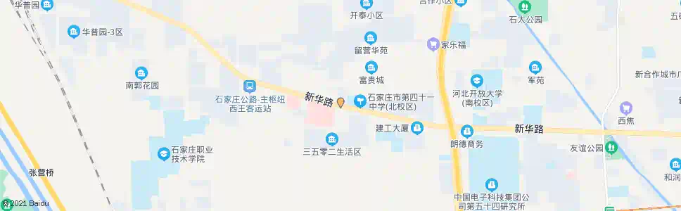石家庄武警医院_公交站地图_石家庄公交_妙搜公交查询2025