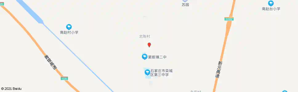 石家庄北陈村_公交站地图_石家庄公交_妙搜公交查询2025