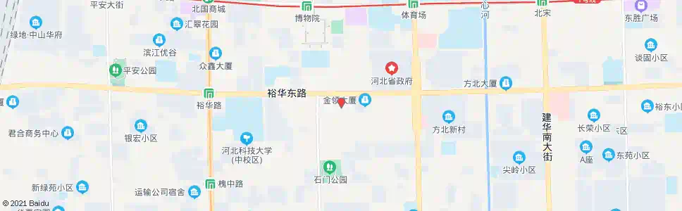 石家庄盛华鑫酒店_公交站地图_石家庄公交_妙搜公交查询2025