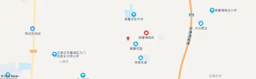 石家庄南董西_公交站地图_石家庄公交_妙搜公交查询2025