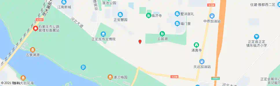 石家庄正定南城门_公交站地图_石家庄公交_妙搜公交查询2025