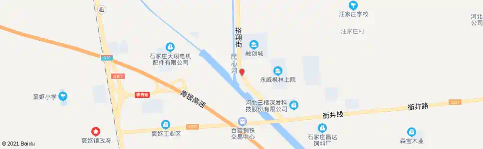 石家庄中威科技_公交站地图_石家庄公交_妙搜公交查询2025