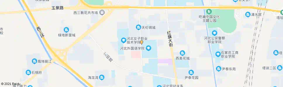 石家庄红十字医院_公交站地图_石家庄公交_妙搜公交查询2025