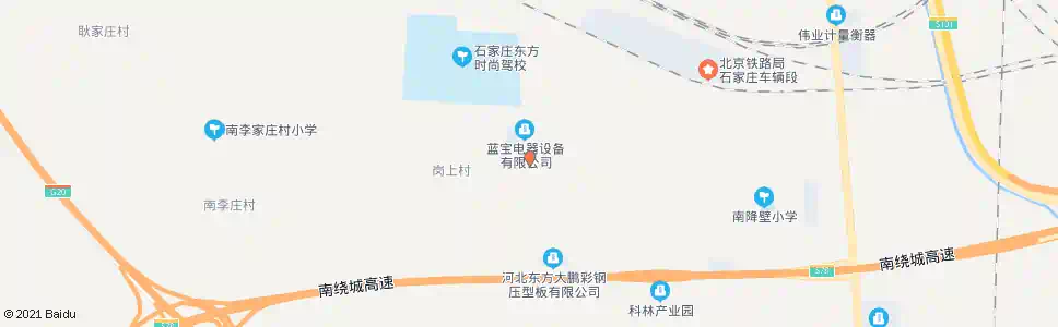 石家庄岗上_公交站地图_石家庄公交_妙搜公交查询2025