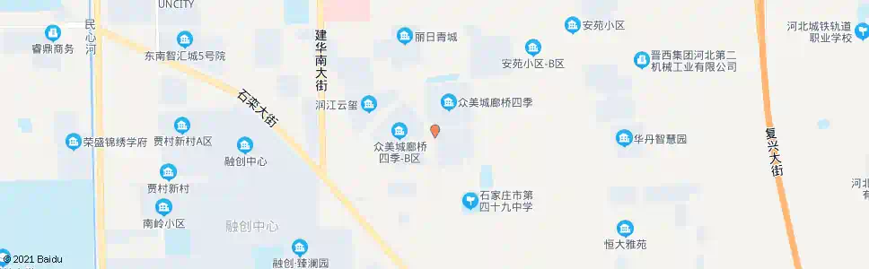 石家庄廊桥四季_公交站地图_石家庄公交_妙搜公交查询2025