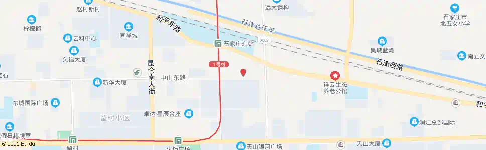 石家庄四方石油_公交站地图_石家庄公交_妙搜公交查询2025