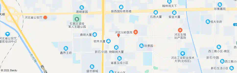 石家庄金石园区_公交站地图_石家庄公交_妙搜公交查询2025