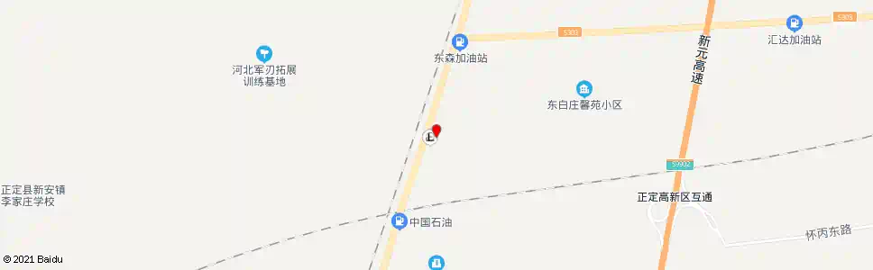 石家庄西白庄(家昌门业)_公交站地图_石家庄公交_妙搜公交查询2025