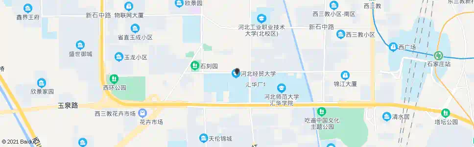 石家庄经济学院北区_公交站地图_石家庄公交_妙搜公交查询2025